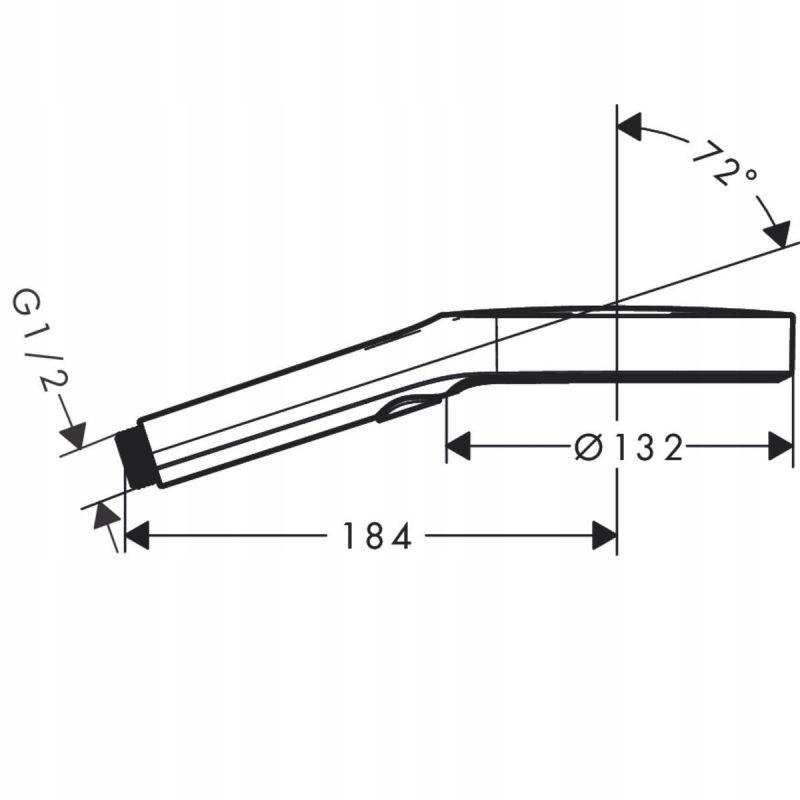 HANSGROHE Rainfinity Główka prysznicowa 130 3jet