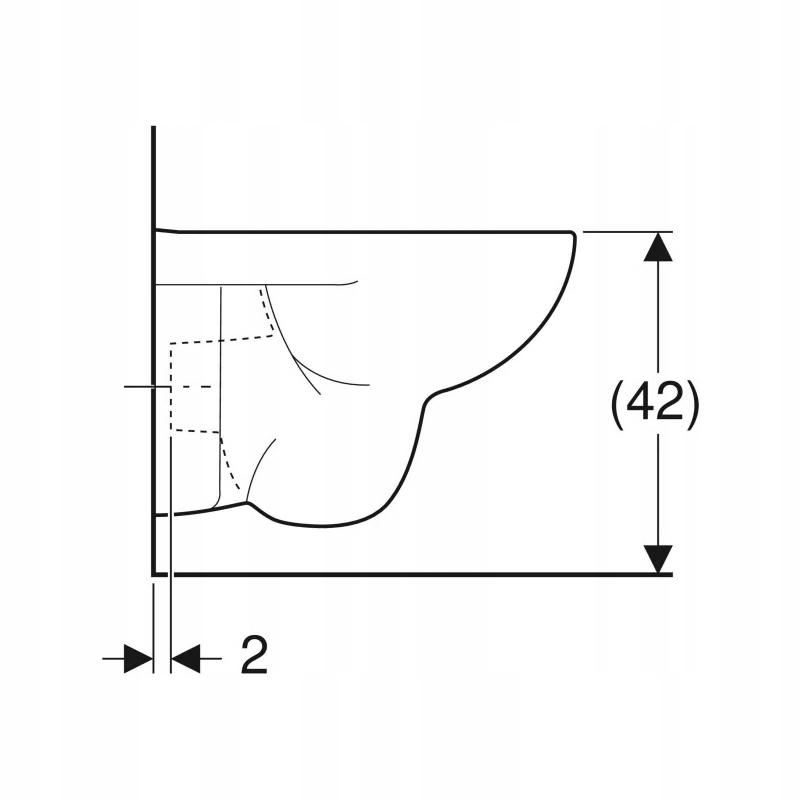 Zestaw stelażowy Geberit Duofix Basic Delta35 Selnova Square Compact 48h