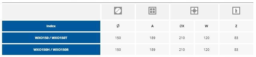 AWENTA Wentylator sufitowy WXO150T - timer