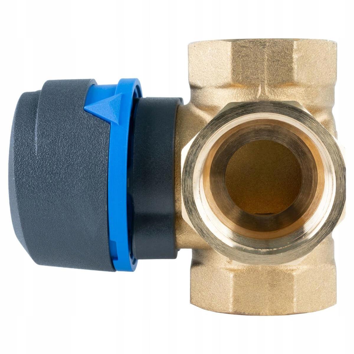 Zawór mieszający 4-drogowy obrotowy ARV 484 ProClick, DN25, Rp1, Kvs 9 m3/h