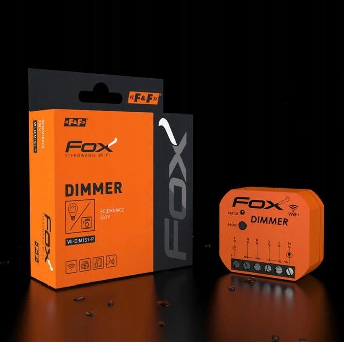F&F ŚCIEMNIACZ OSWIETLENIA Wi-Fi 230V DIMMER FOX