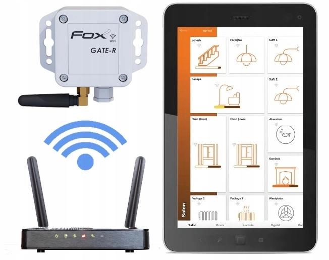 F&F Sterownik bram 2 kanałowy Wi-Fi z wyjściem przekaźnikowym