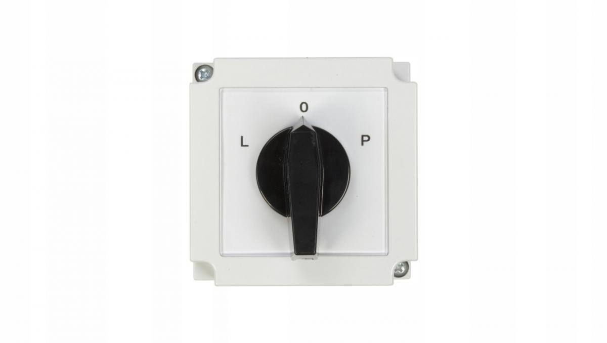 Łącznik krzywkowy 4G25-11-PK kierunek obrotów Un: 690 V~ In: 25 A Przełączn