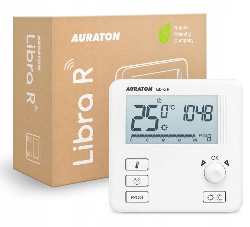 AURATON Regulator temperatury tygodniowy, bezprzewodowy LARS Libra R