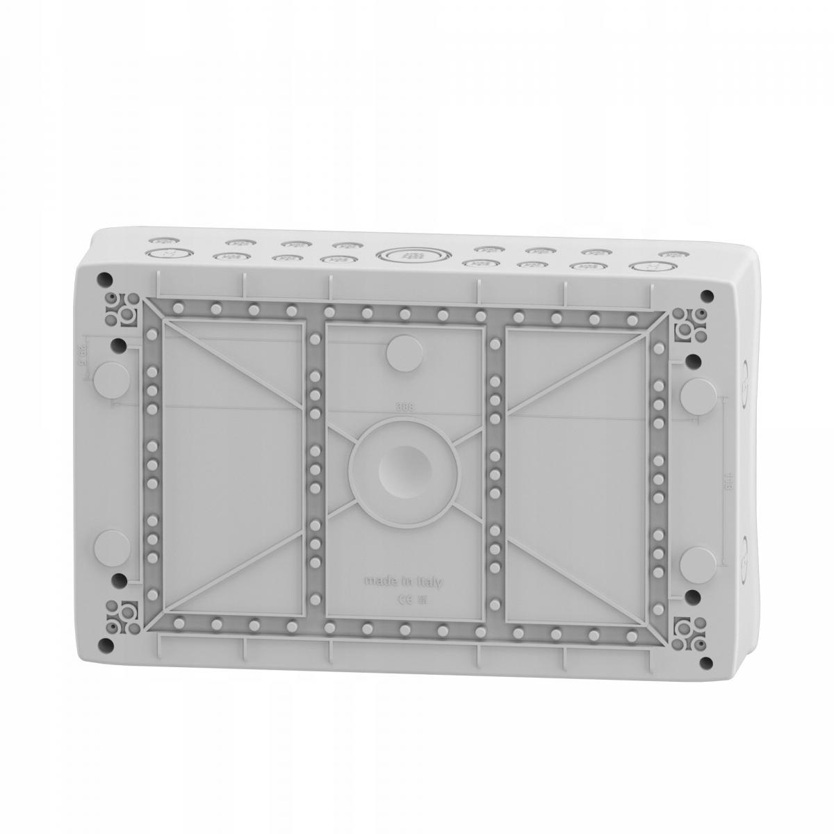 Obudowa natynkowa Mureva (dawna Kaedra) IP65 MRV-1-18-NT-T drzwi transparen