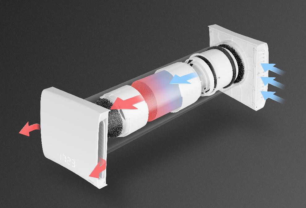 AWENTA Rekuperator kompaktowy AHR160 PLUS