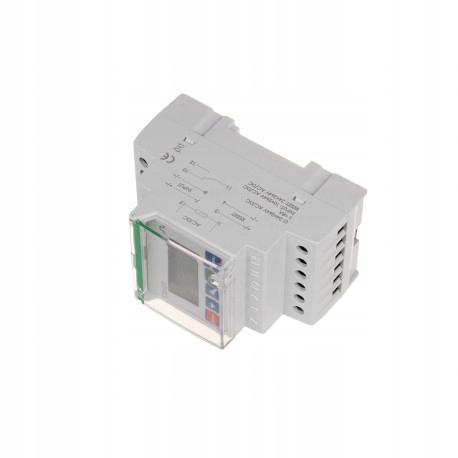 F&F Licznik impulsów CLI-01, zasilanie 24-264V AC/DC, 3 moduły