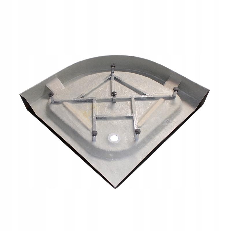 Brodzik kompozyt STONEX półokrągły ROCA TERRAN 900/10900/1028/10cm biały