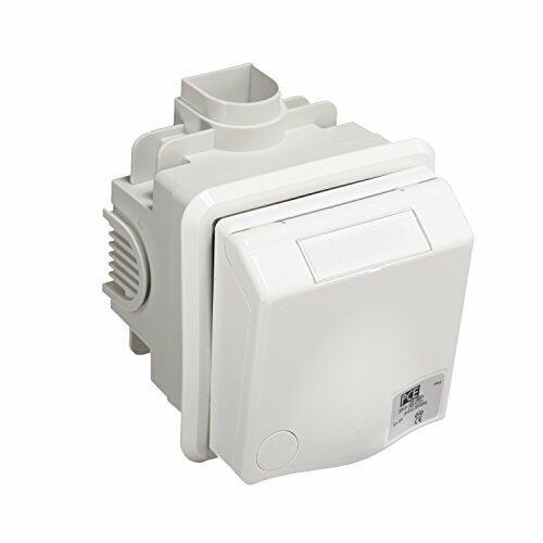 Gniazdo podtynkowe przelotowe zabudowane seria Design 32A 3P+Z+N 400V IP44