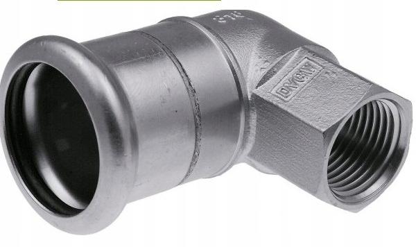 Kolano 90° GW Inox - 22 Rp1/2