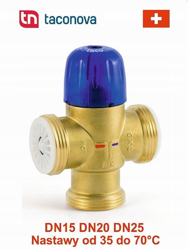 Termostatyczny Zawór Mieszający Z Zaworami Zwrotnymi Novamix Value 70 FS DN