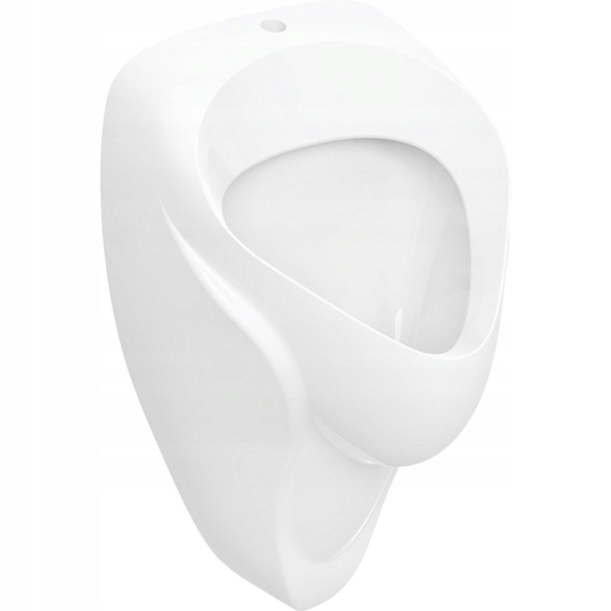 Pisuar Alex, B38 cm, H64.5 cm, T35 cm, dopływ u góry, odpływ do tyłu