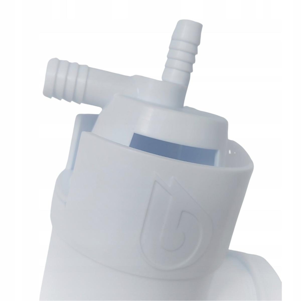 Syfon do odprowadzania popłuczyn ze zmiękczacza