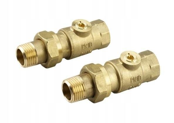 DANFOSS Złączki do MTCV20 z zaworami odcinającymi pod klucz imbus 5mm 2kpl