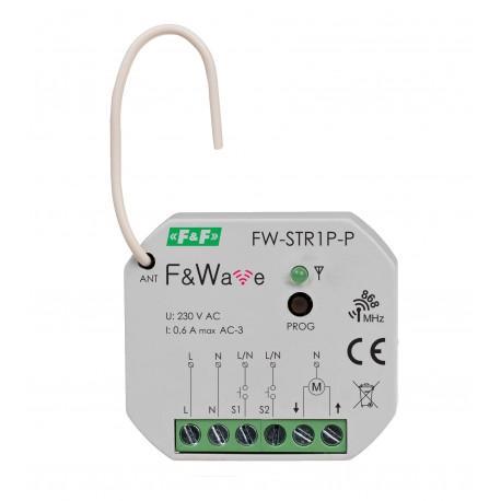 Radiowy sterownik rolet 230V, do montażu podtynkowego, do puszki 60 85÷265V
