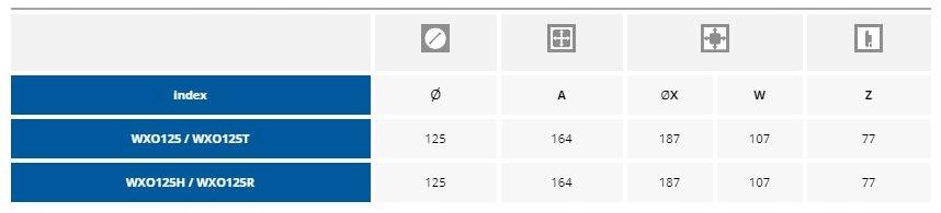 AWENTA Wentylator sufitowy WXO125T - timer