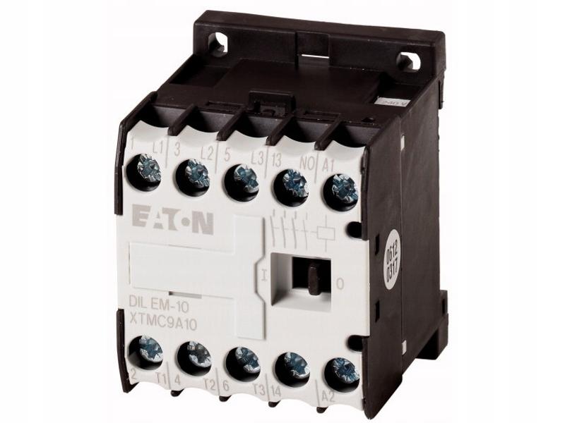 EATON Stycznik AC-3/I=9A P=4kW/ 1Z 0R DILEM-10(400V50HZ,440V60HZ)