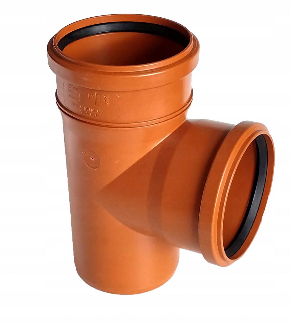 KACZMAREK Trójnik PP 160x160/87.5 SN8 do kanalizacji zewnętrznej