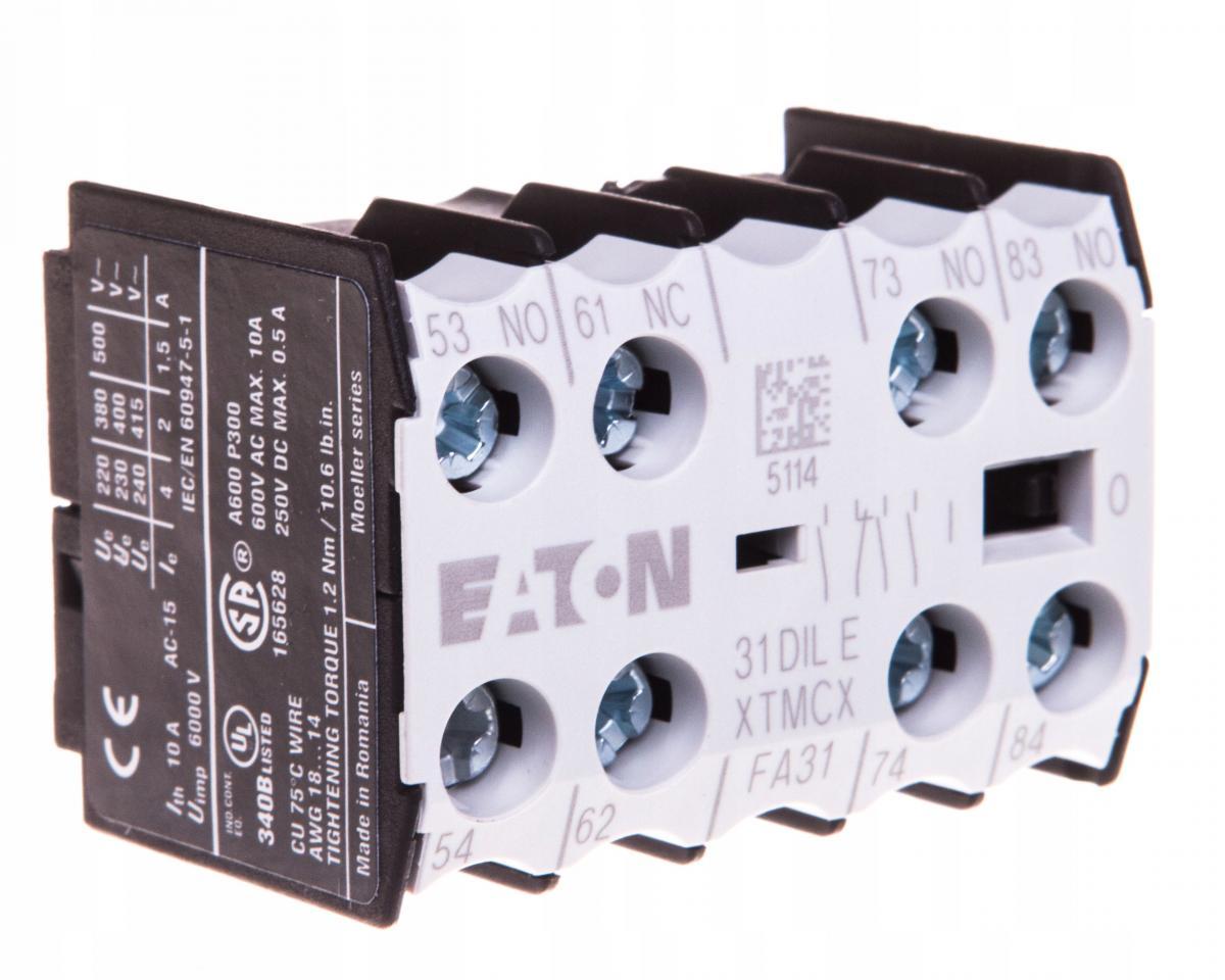 EATON Moduł styków pomocniczych 3Z 1R montowany centralnie 31DILE