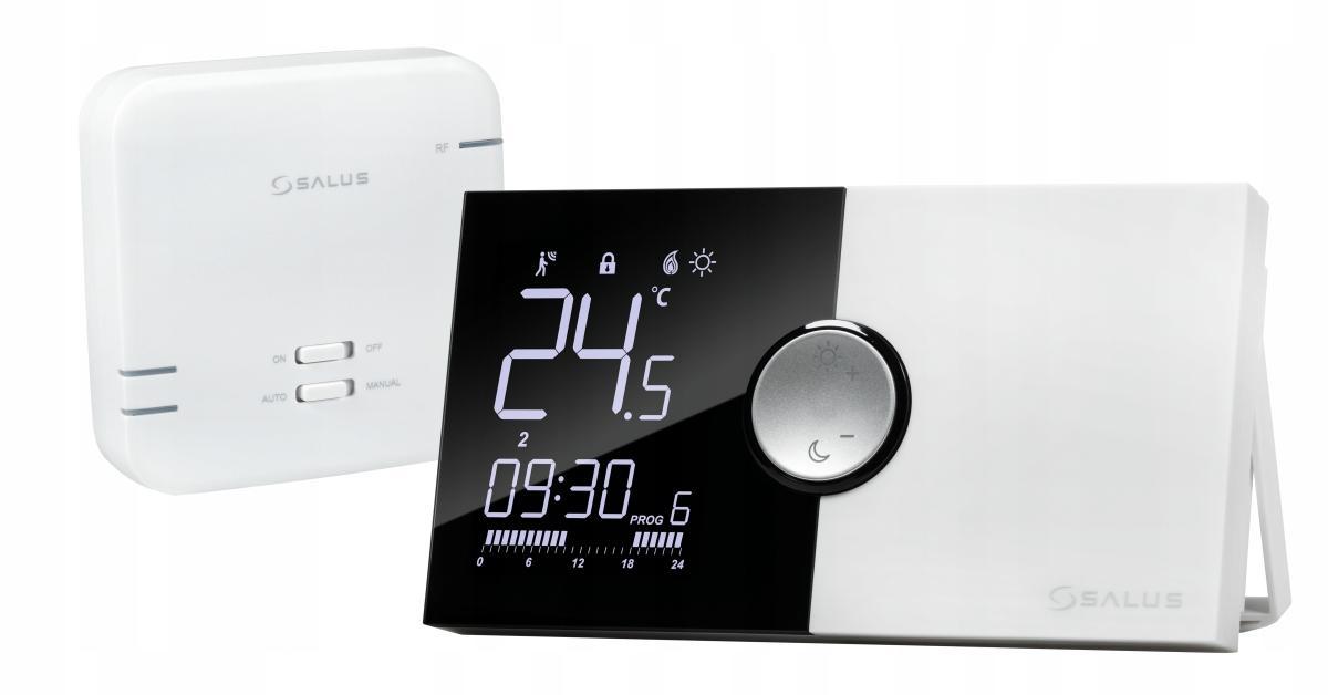 SALUS Regulator Salus 091PRORF, bezprzewodowy, natynkowy, tygodniowy