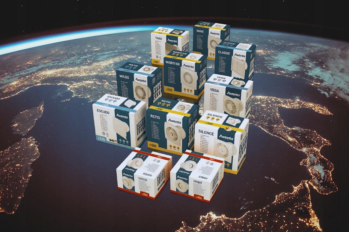 AWENTA Wentylator sufitowy WXO125T - timer