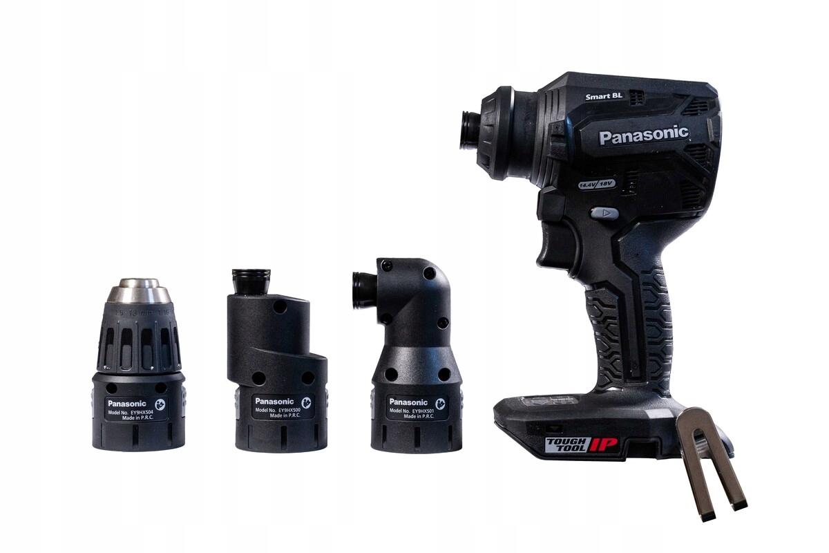 Kompaktowa i lekka wiertarko-wkrętarka 18V Panasonic EY1DD2 w systainerze,