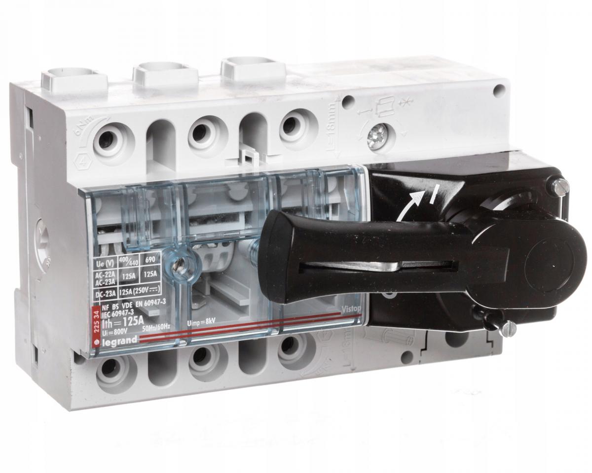 LEGRAND Rozłącznik Vistop 125 A 3P