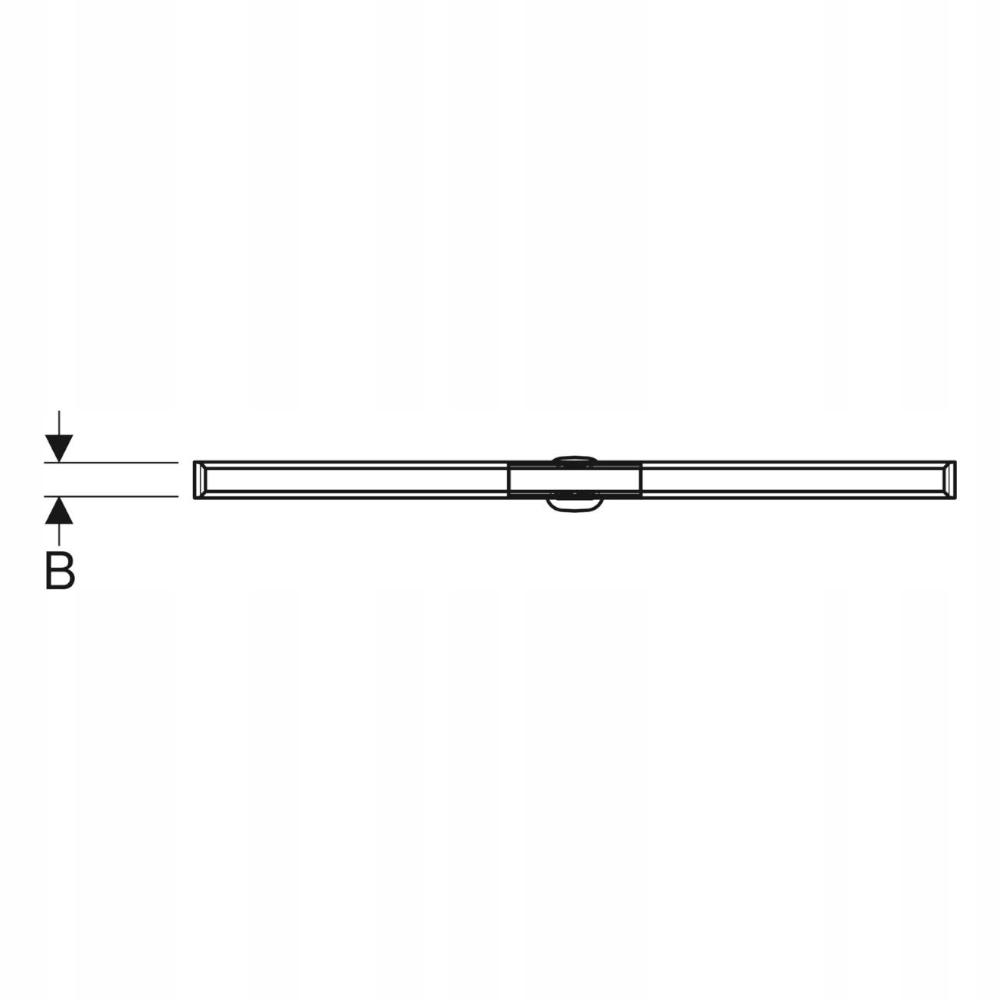 Rynna zbiorcza Geberit CleanLine20 30-130cm 48h