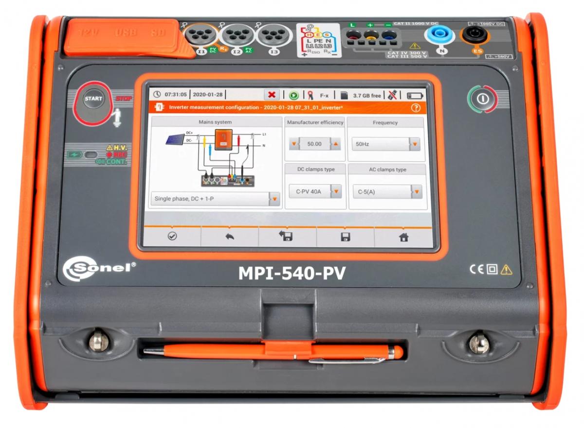 SONEL MPI-540-PV z zestawem IRM-1+LORA