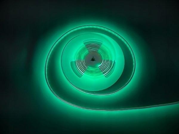NEXTEC Taśma LED NEXTEC, 24V, COB, 10W, 480 LED, IP67, zielona, 5m, 10mm