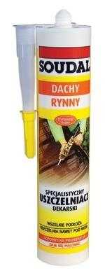 SOUDAL Specjalistyczny uszczelniaczh dekarski 280ml bezbarwny