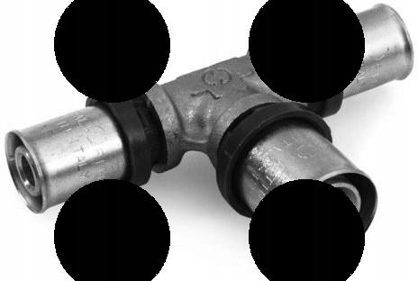 PURMO Trójnik redukcyjny PURMO CLEVERFIT 26x32x26