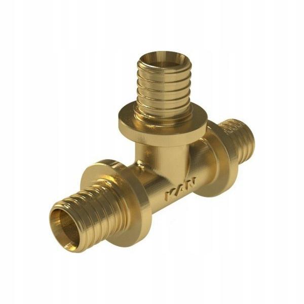 KAN-therm Trójnik mosiężny ultraLINE - 25