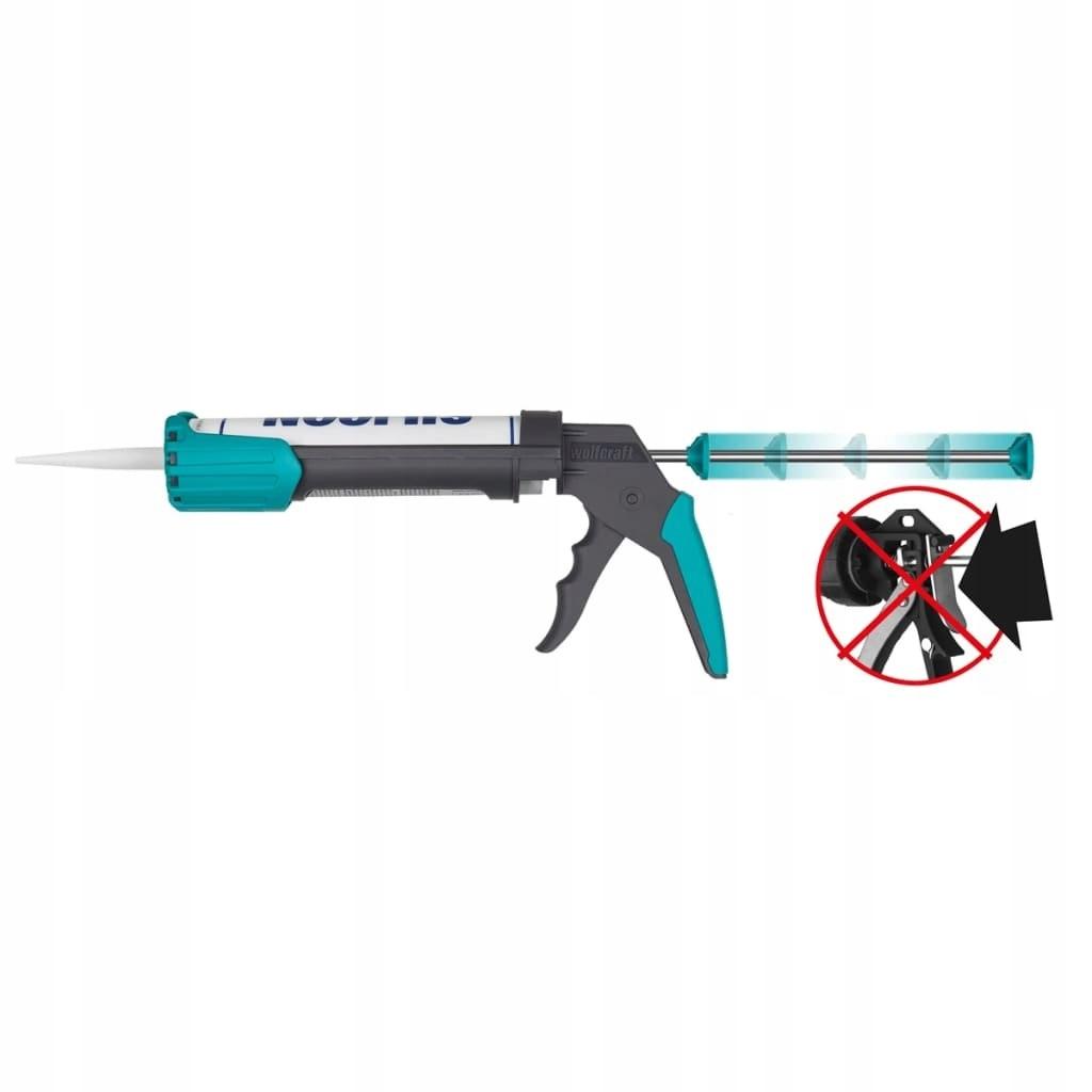 WOLFCRAFT Pistolet do mas uszczelniających Wolfcraft MG 200 - ergonomiczny