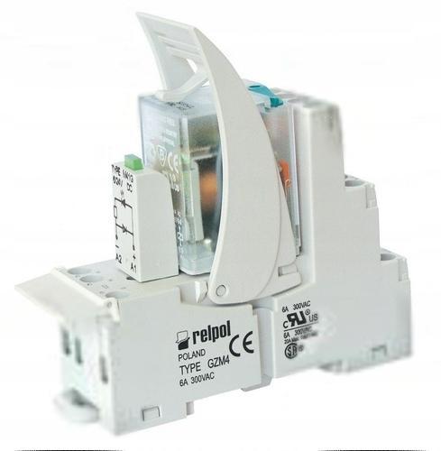 Przekaźnik przemysłowy R4N-2014-23-5230-WT styki 4P, obciążenie max 6A/230V