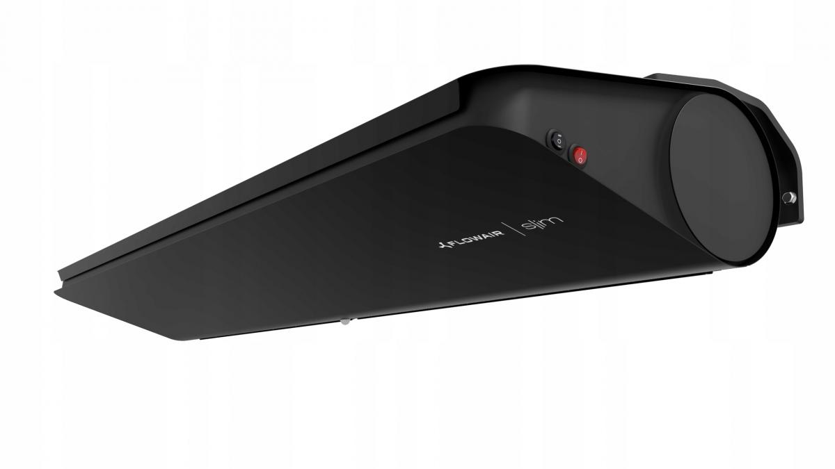 Kurtyna drzwiowa elektryczna 9 kW 1500 x 189 x 399 mm FLOWAIR SLIM E-150