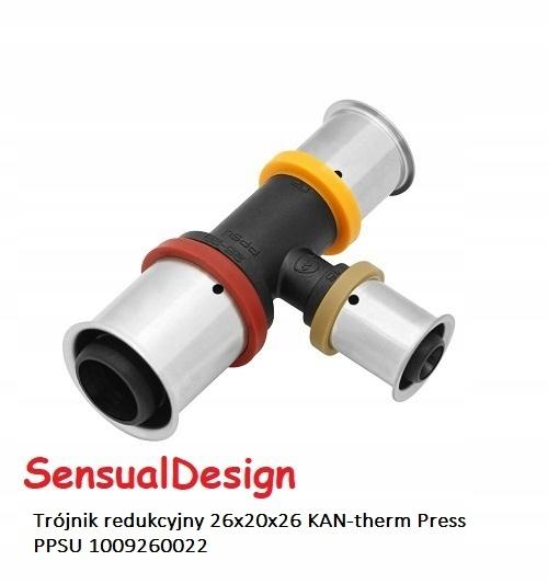 KAN-therm Trójnik redukcyjny PPSU ultraPRESS - 26/20/26