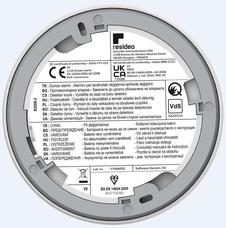 HONEYWELL HOME Czujnik dymu