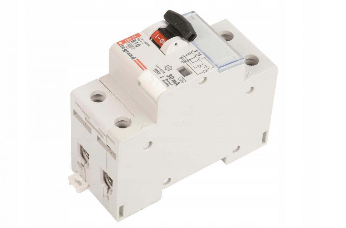 LEGRAND Wyłącznik różnicowo-nadprądowy P312 2P B 10A 30MA TYP A DX3
