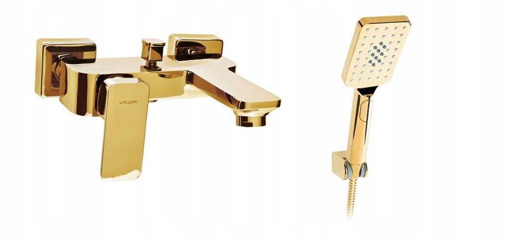 Bateria wannowa Valvex Loft Gold ścienna (bez akcesoriów)