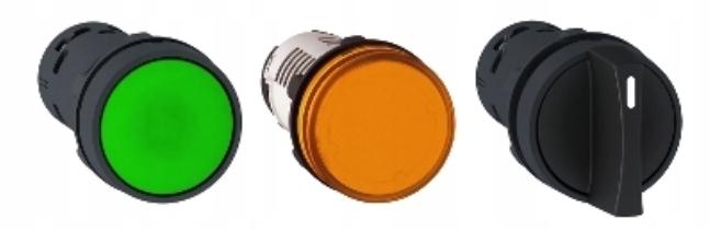 SCHNEIDER ELECTRIC XB7ND21 Przełącznik piórkowy NO 2-położenia czarny