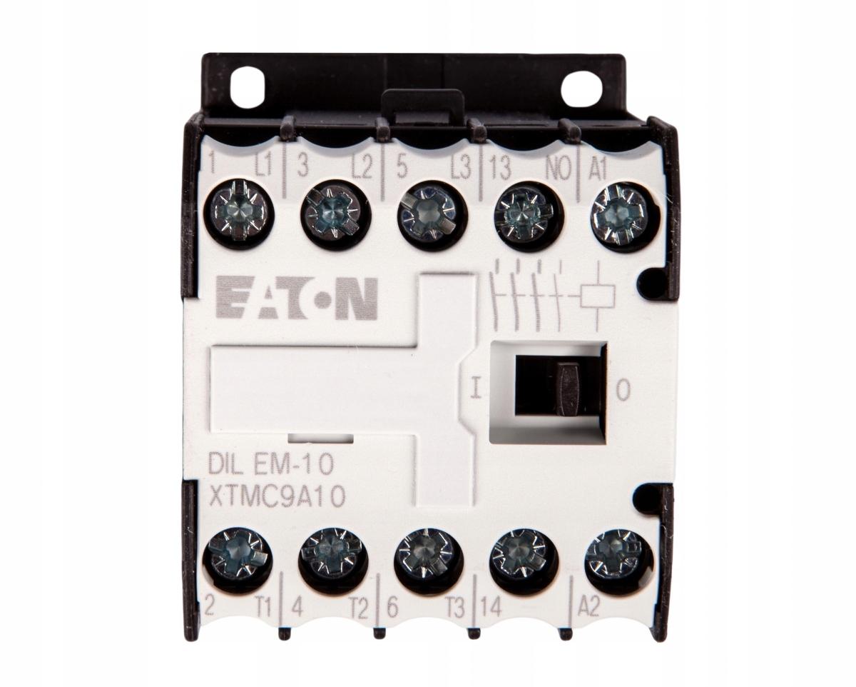 EATON Stycznik AC-3/I=9A P=4kW/ 1Z 0R DILEM-10(42V50HZ,48V60HZ)