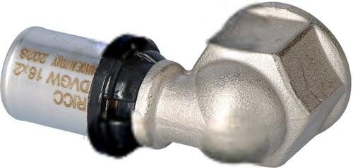 Kolano podłączeniowe PURMO CLEVERFIT z gwintem wewnetrznym 16x1/2 GW