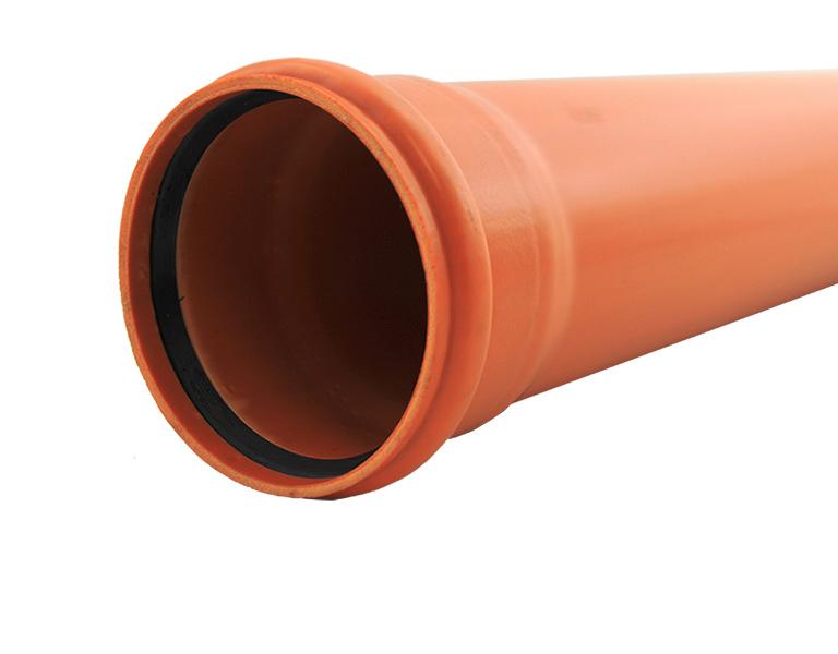 KACZMAREK Rura kanalizacyjna zewnętrzna PVC 160X4.7X2000 SN8 KL.S LITA