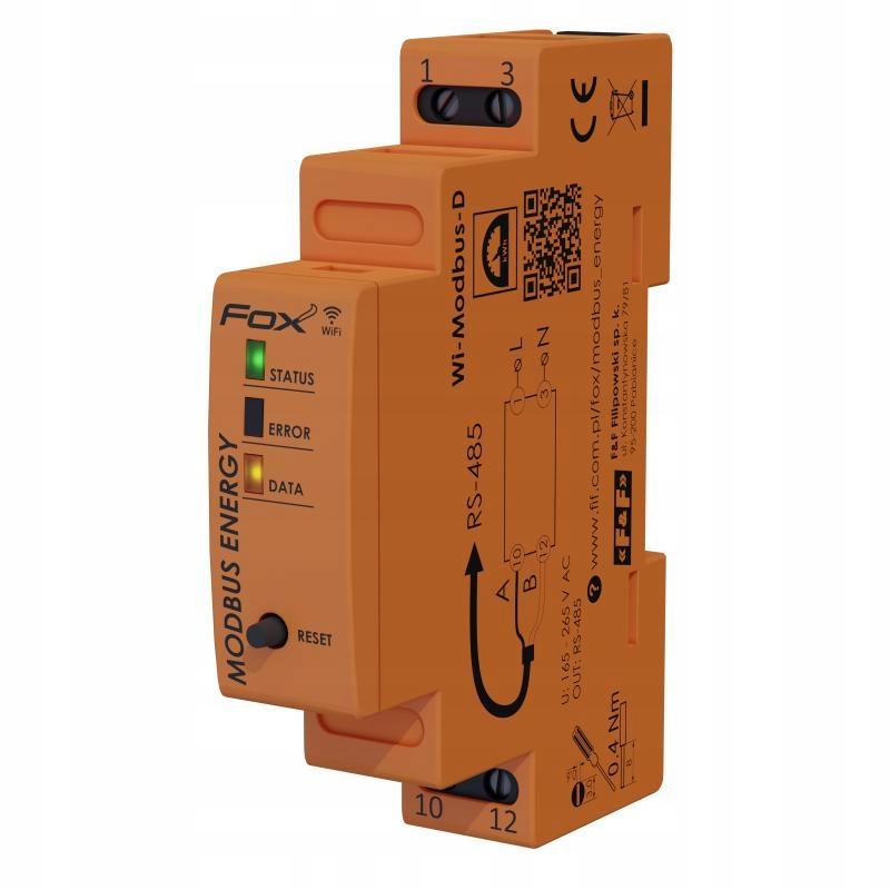 F&F Modbus Energy integrator liczników energii WI-MODBUS-D