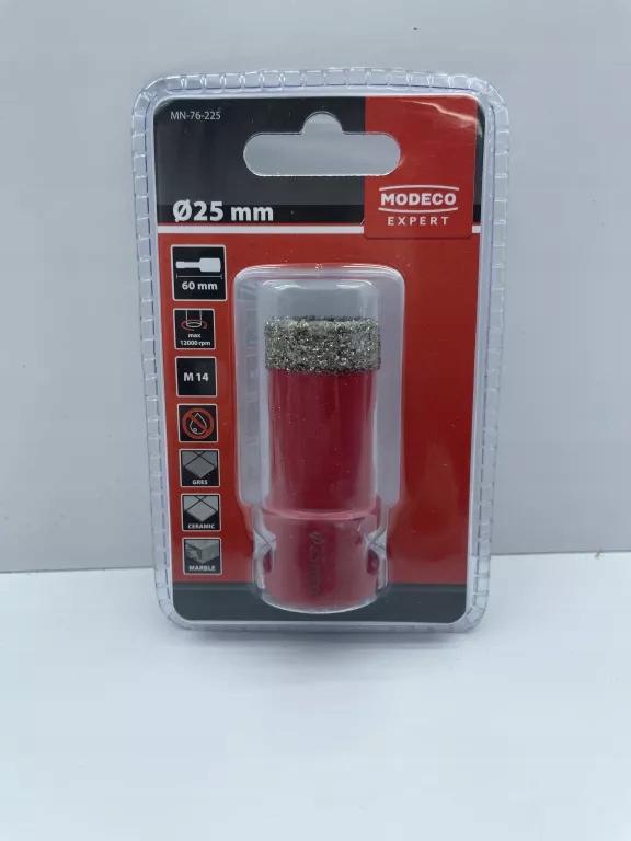 MODECO EXPERT Otwornica diamentowa 25mm M14 max 12000 obr/min