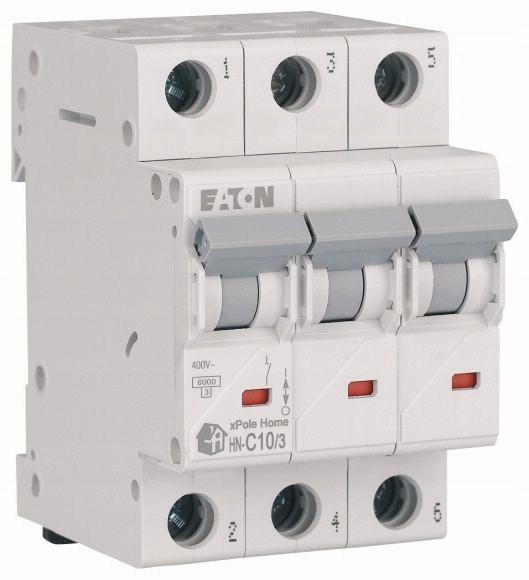 EATON Wyłącznik nadprądowy 6kA HN-C10/3