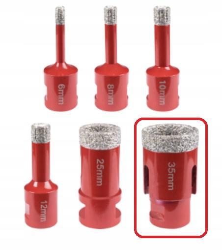 MODECO EXPERT Otwornica diamentowa 35mm M14 max 12000 obr/min
