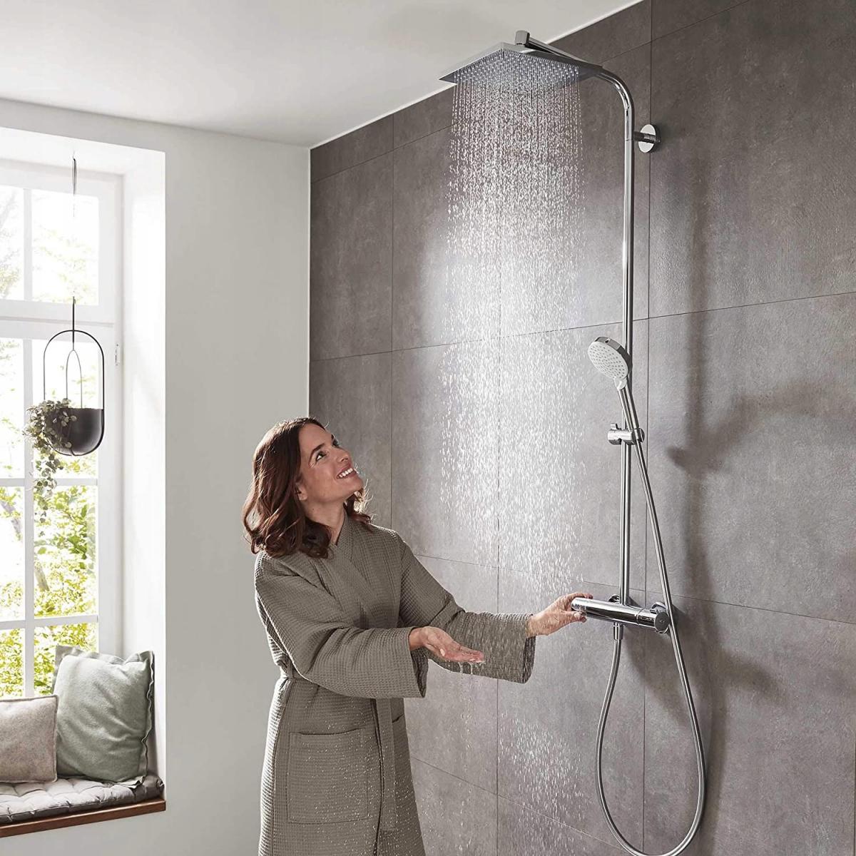 Zestaw prysznicowy natynkowy Hansgrohe Crometta
