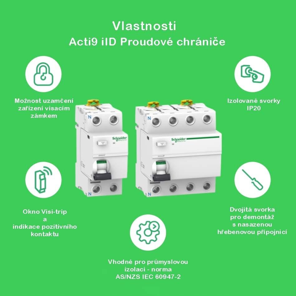 SCHNEIDER ELECTRIC Wyłącznik nadprądowy iC60H-B25-1 B 25A 1-biegunowy